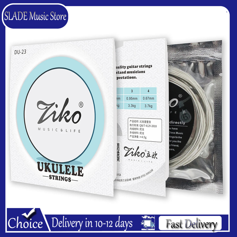 Musical Instrument Dulcimer - ZIKO Ukulele Strings Soprano Concet Tenor