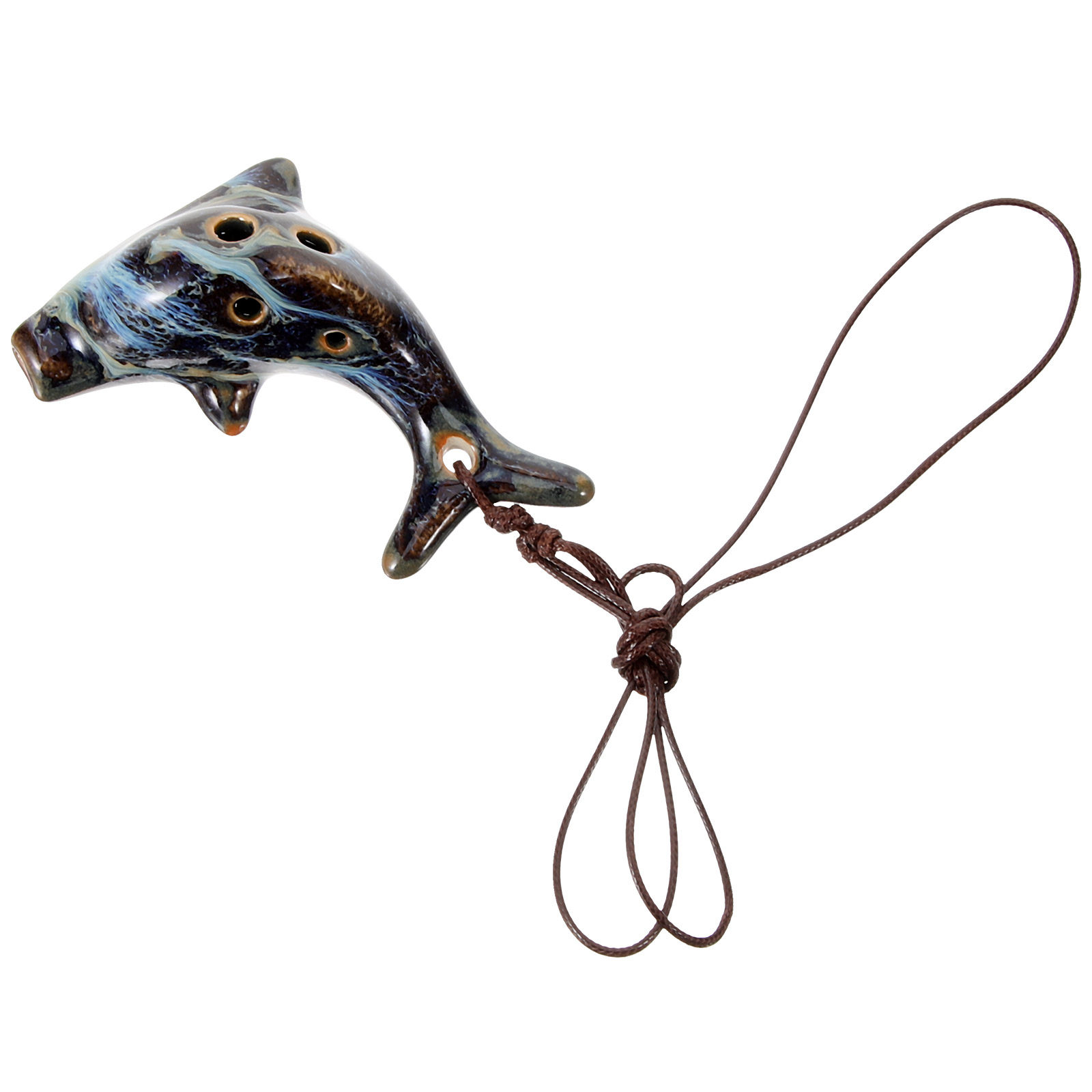 Musical Instrument I Play - Ceramic Ocarina 6 Holes Musical Instrument