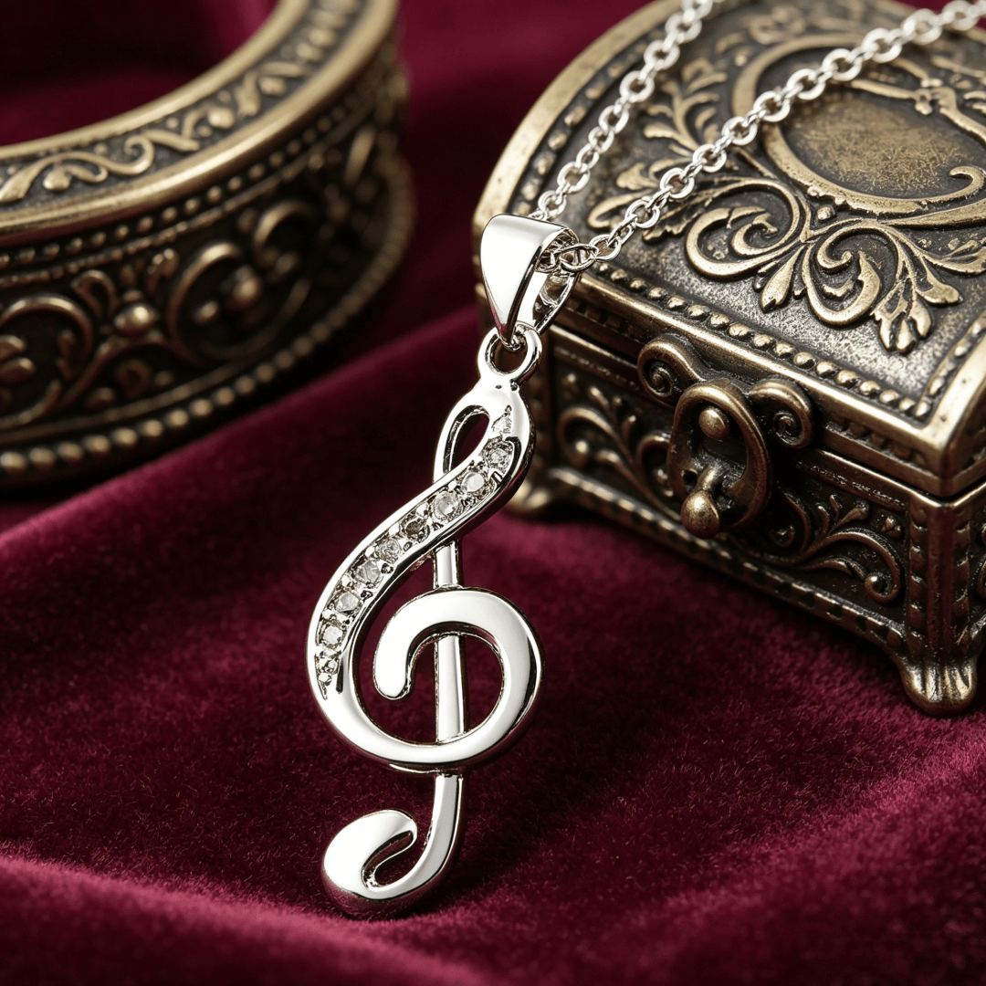 Musical Instrument Symbols - Factory Price Wedding Party Jewelry 925