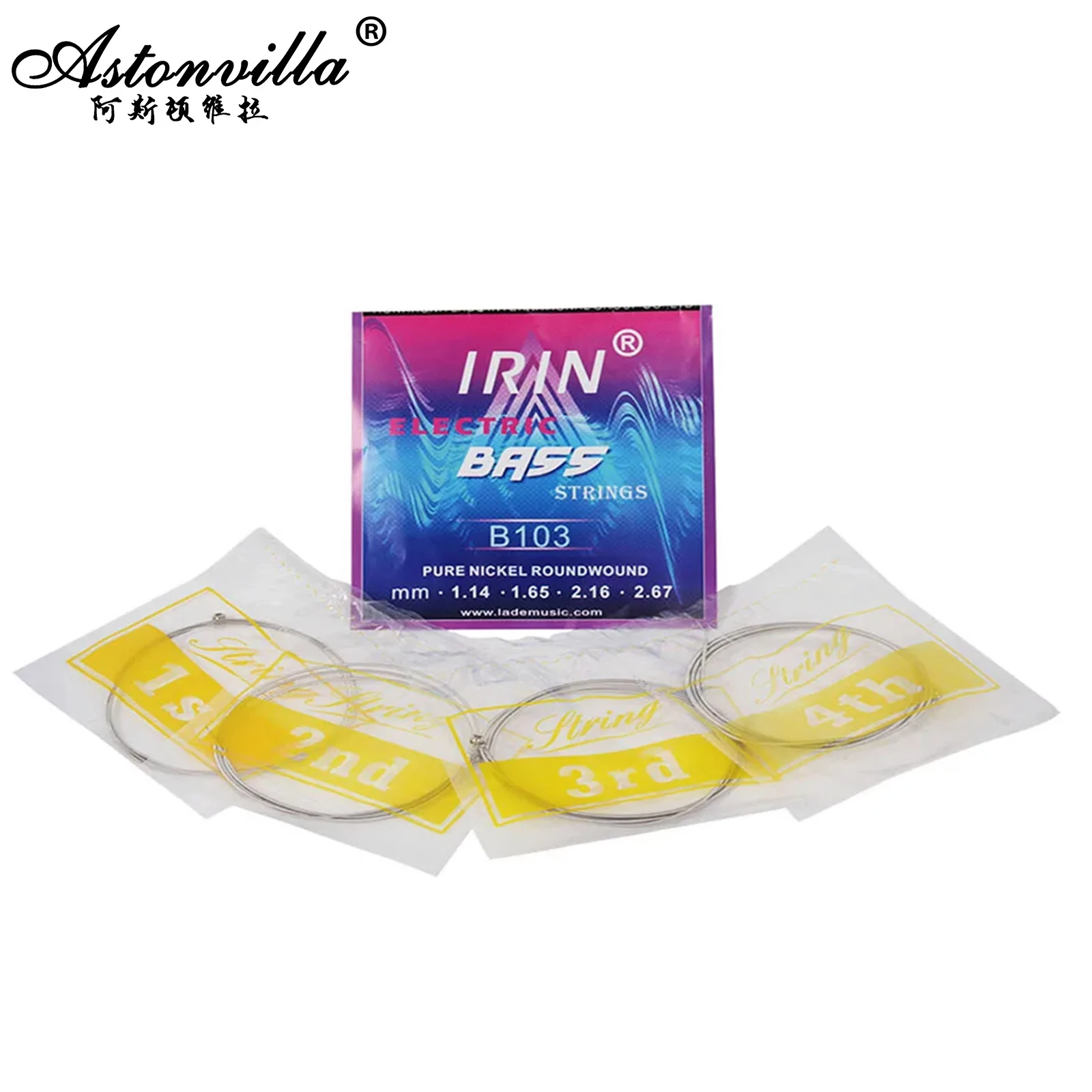 Musical Instrument Strings - Electric Bass String Nickel Alloy Wrapped
