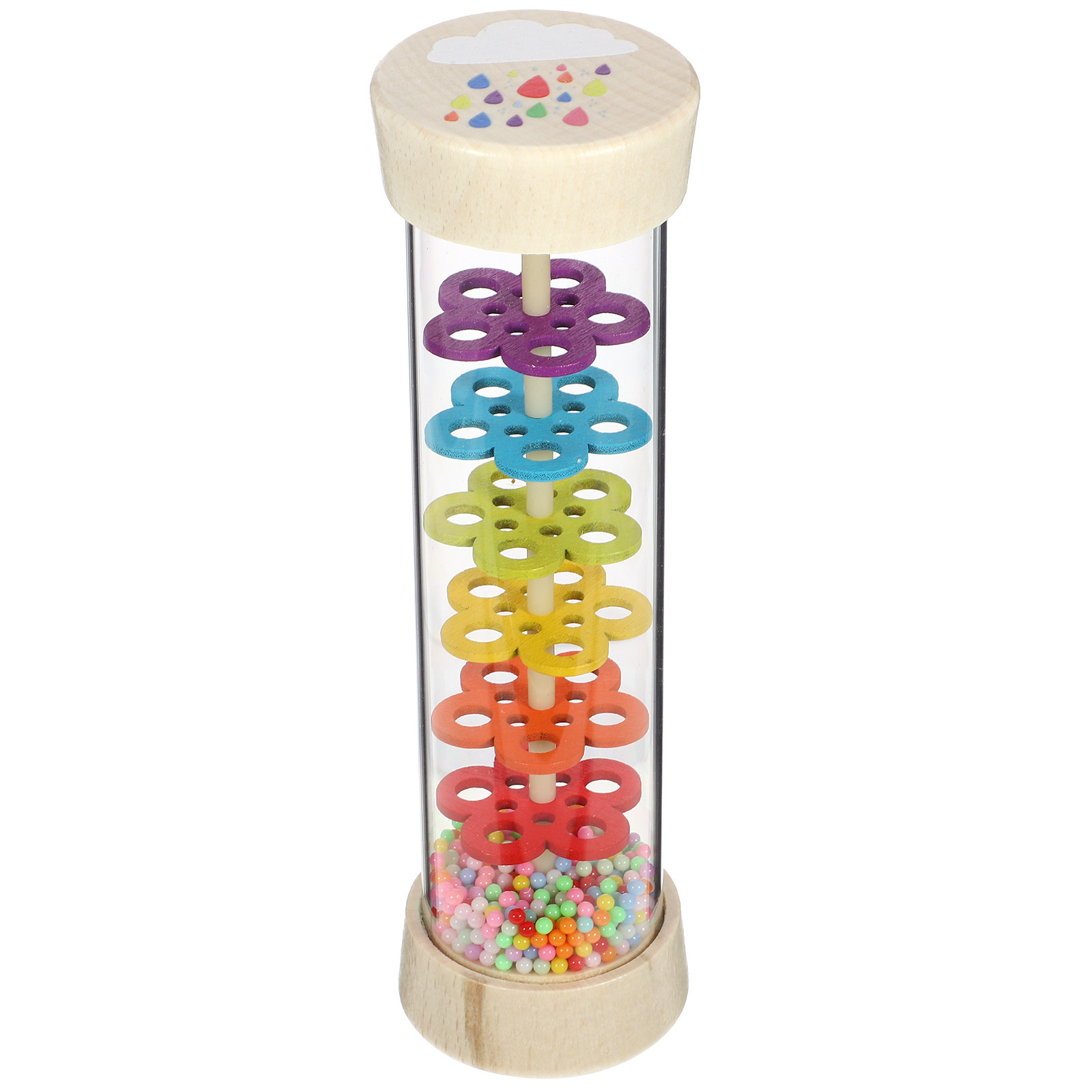 Musical Instrument I Play - Smooth Surface Wooden Rain Sound Tube