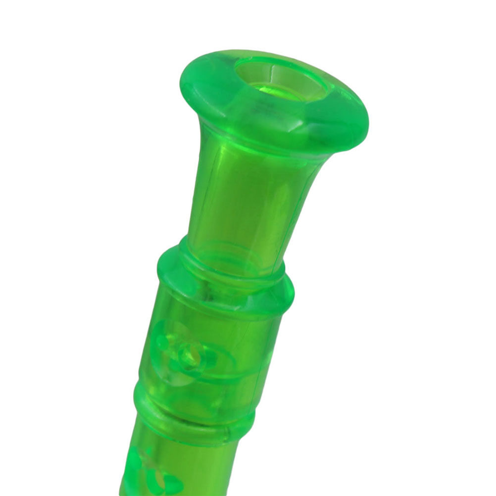 Musical Instrument I Play - 8 Hole ABS Transparent Green Soprano