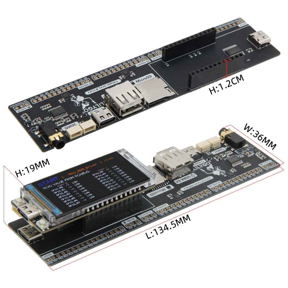 T-Display-S3 MIDI Shield Devel - đánh giá và giá Musical Instrument Digital Interface (Midi)