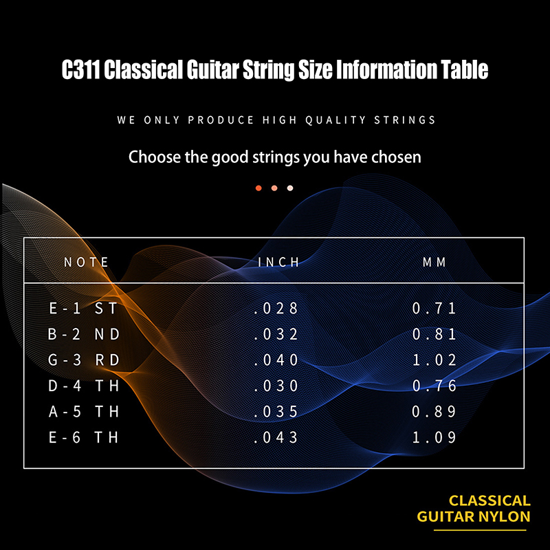 Classical Guitar Strings C311  - đánh giá và giá Musical Instrument Strings