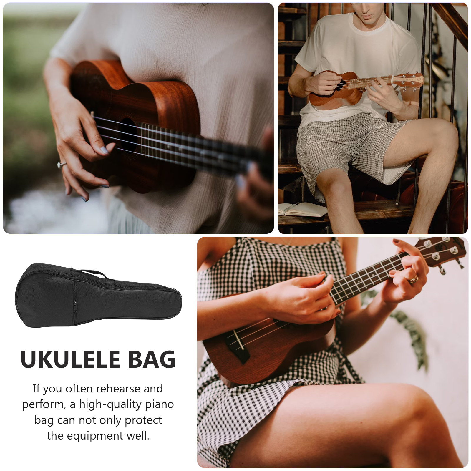 Beginner Ukulele Accessories C - đánh giá và giá Musical Instrument Ukulele
