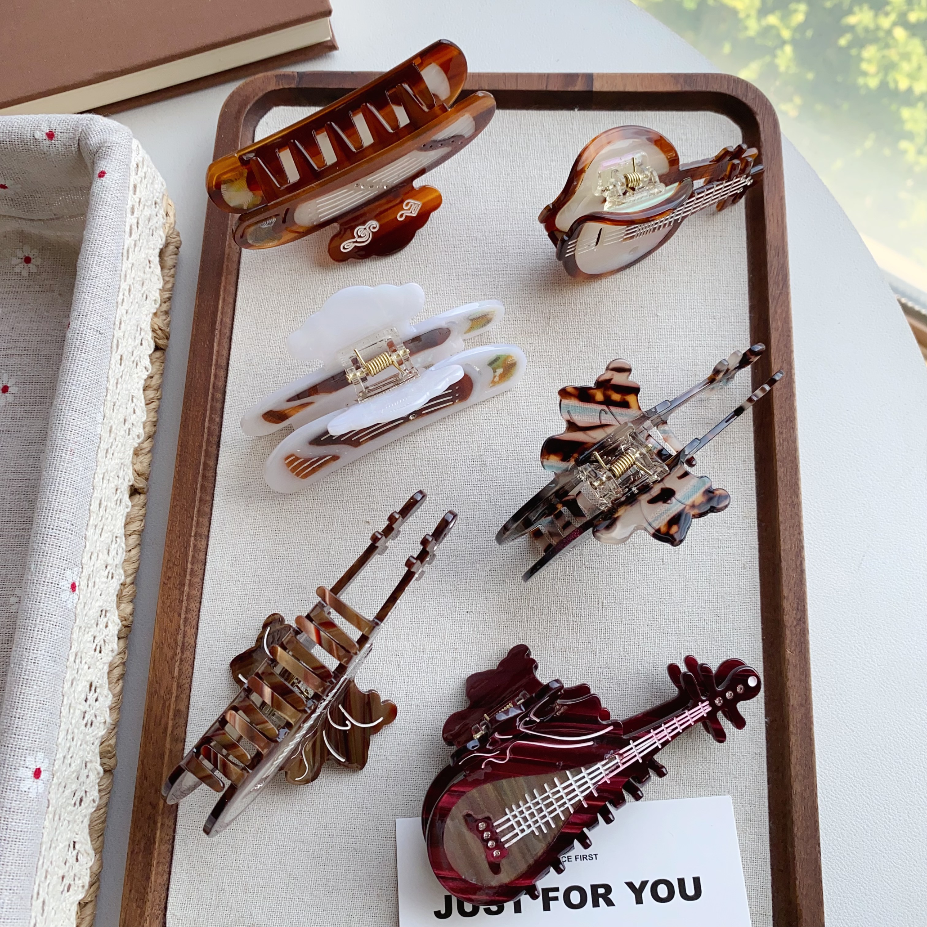 Acetate Hair Claw Clips, Chine - đánh giá và giá Musical Instrument Ancient