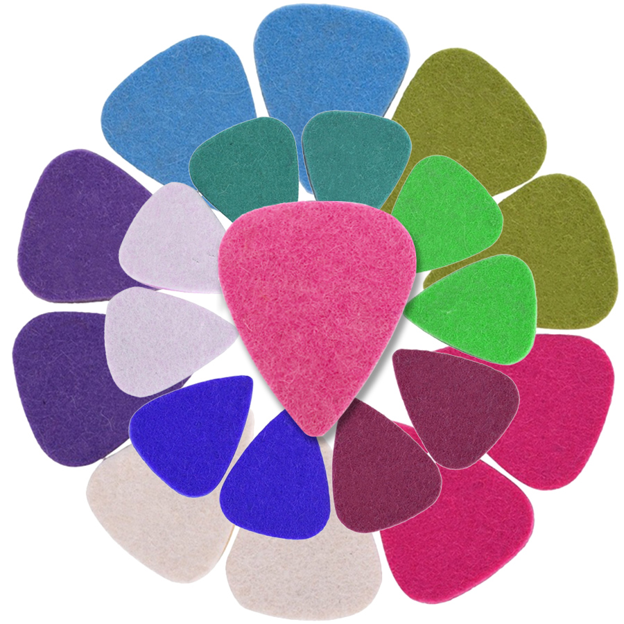 12pcs Color Felt Picks 3.5mm T - đánh giá và giá Musical Instrument Names