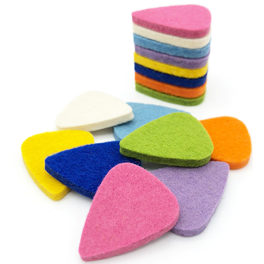 12pcs Color Felt Picks 3.5mm T - đánh giá và giá Musical Instrument Names