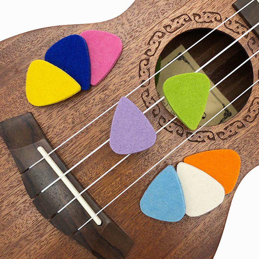 12pcs Color Felt Picks 3.5mm T - đánh giá và giá Musical Instrument Names