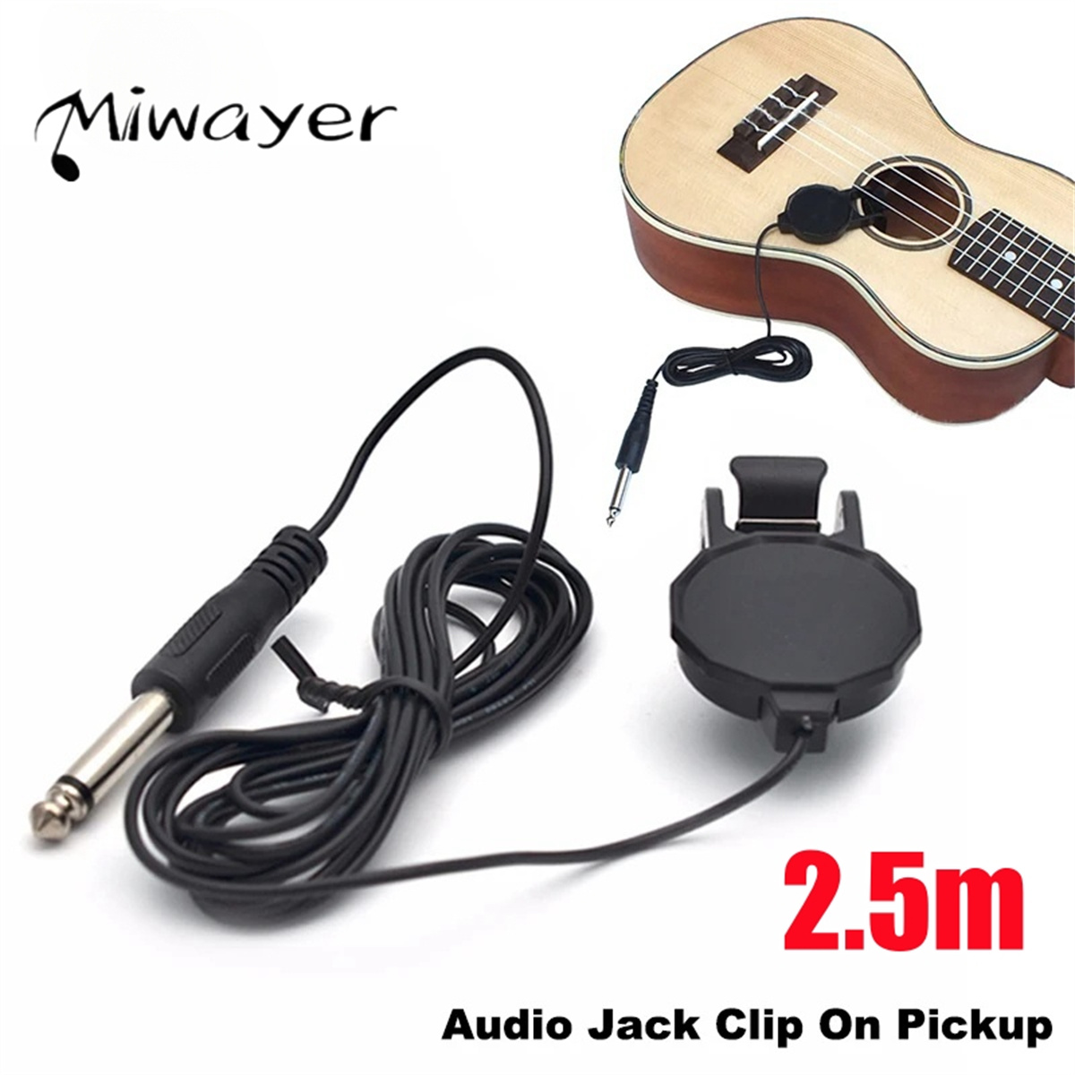 Audio Jack Clip On Pickup for  - đánh giá và giá Musical Instrument Dulcimer