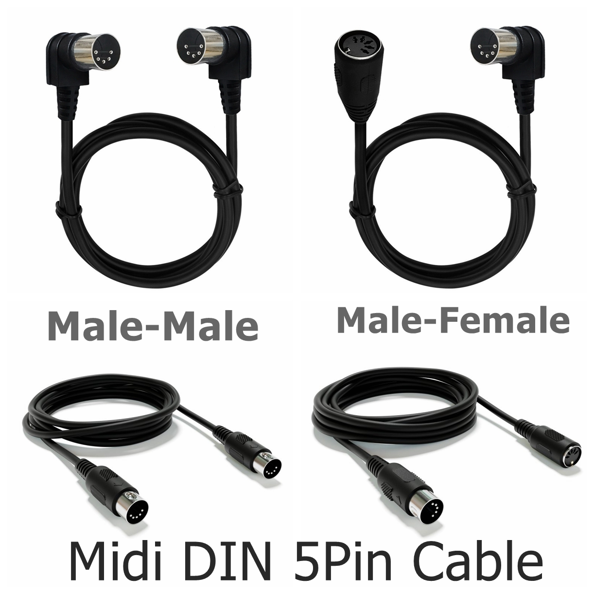 MIDI DIN 5PIN Male to Male Cab - đánh giá và giá Musical Instrument Digital Interface (Midi)