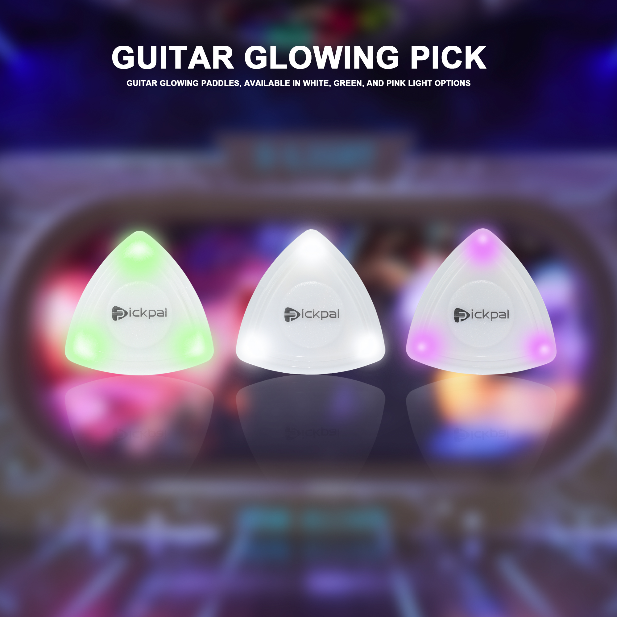 Guitar Touch Luminous Pick LED - đánh giá và giá Musical Instrument Names