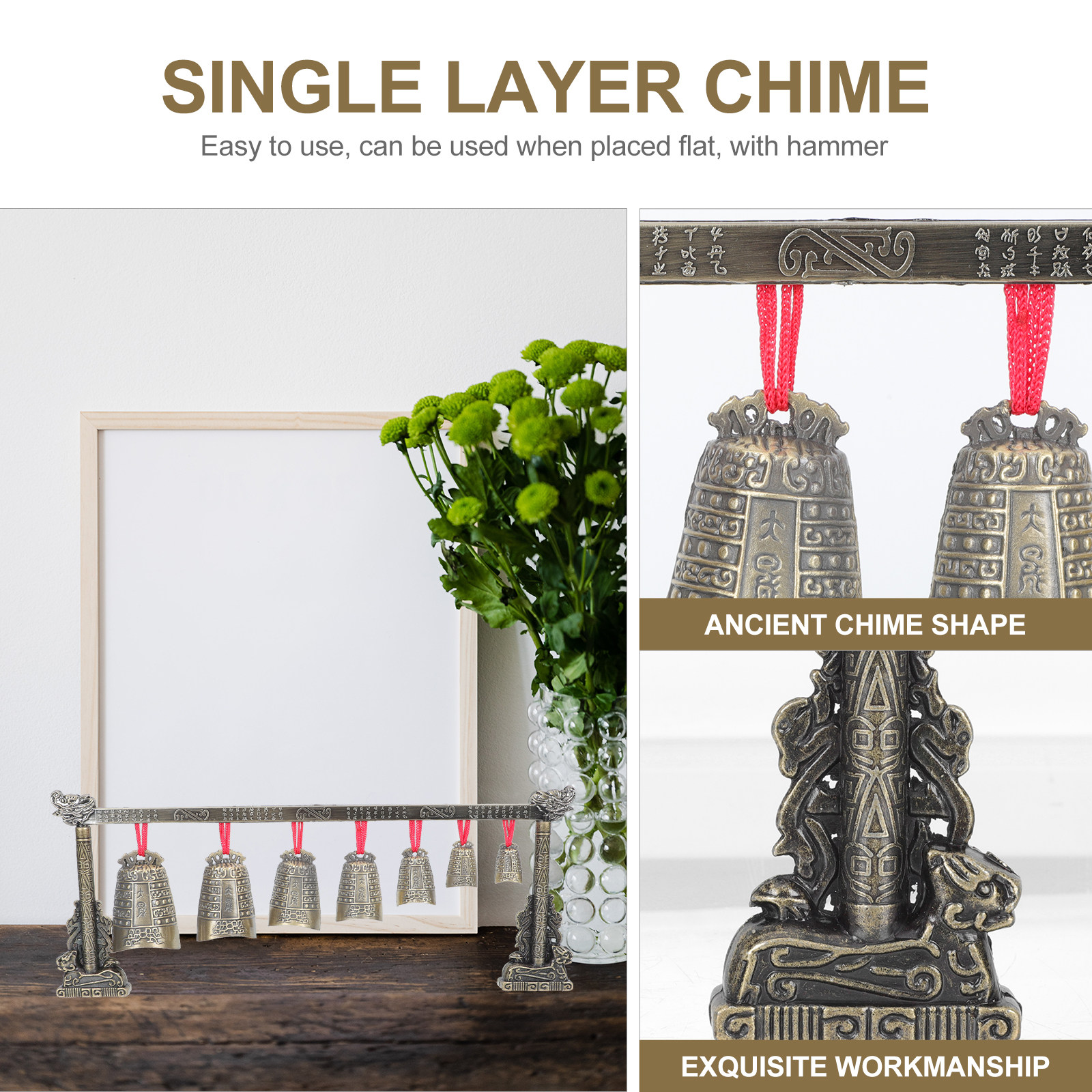 1Set Chimes Percussion Instrum - đánh giá và giá Musical Instrument Ancient