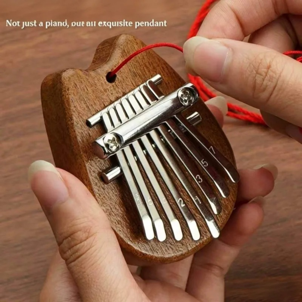 Solid wood 8-tone mini thumb p - đánh giá và giá Musical Instrument Dulcimer