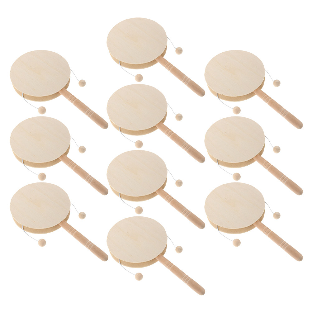 10pcs Children'S Diy Rattle Dr - đánh giá và giá Musical Instrument Art For Preschool