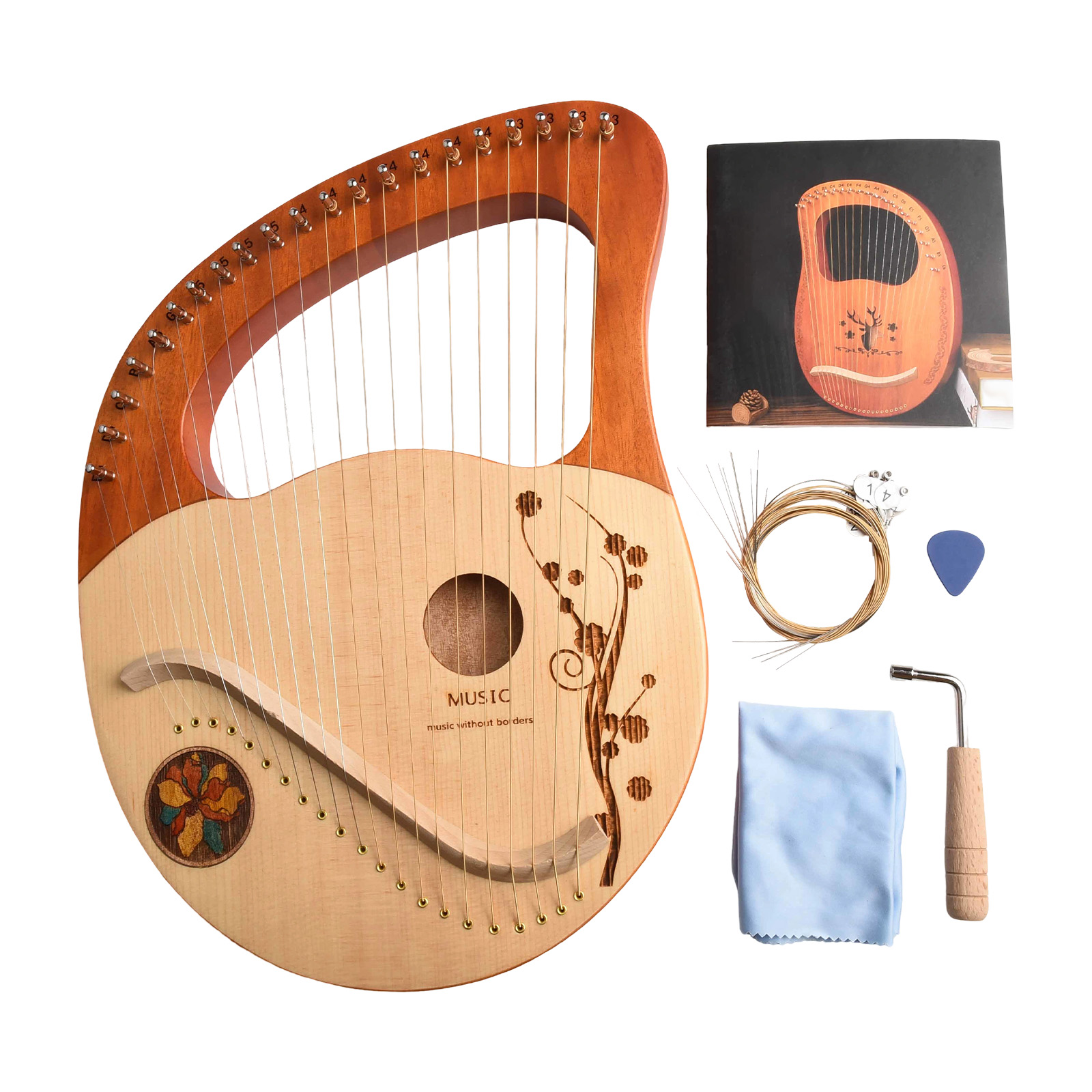 Music Instrument Lyre Lyre Lyr - đánh giá và giá Musical Instrument Brands
