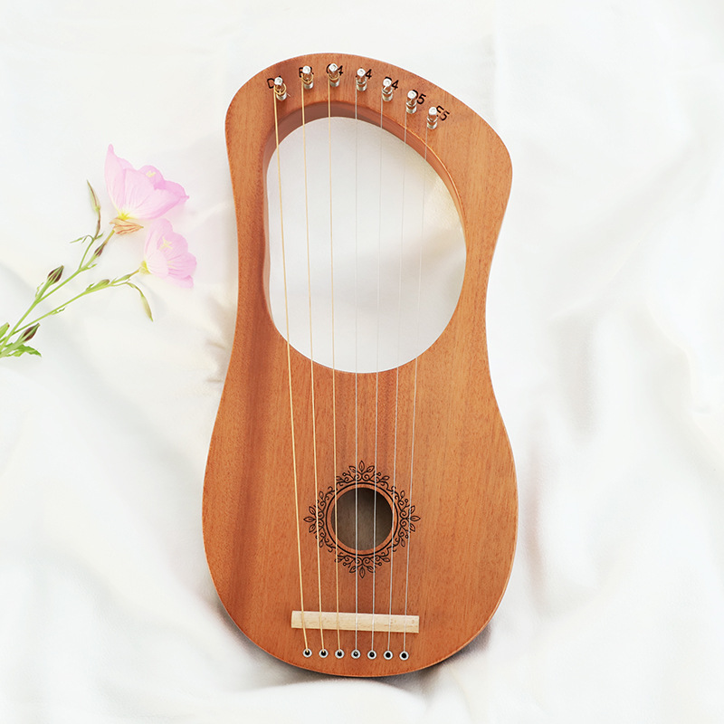 21 16 Strings Lyre Harp Mahoga - đánh giá và giá Musical Instrument Ancient
