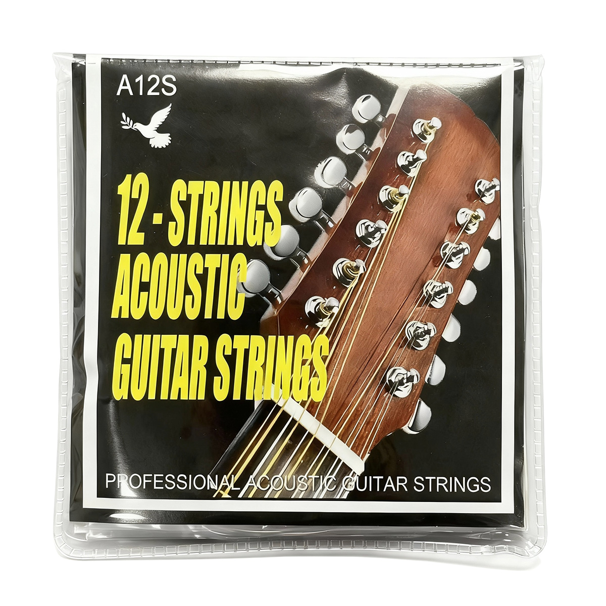 12-strings Folk Acoustic Guita - đánh giá và giá Musical Instrument Strings