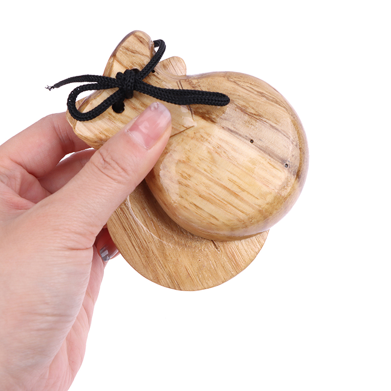 2Pcs Wooden Spanish Castanets  - đánh giá và giá Musical Instrument Names