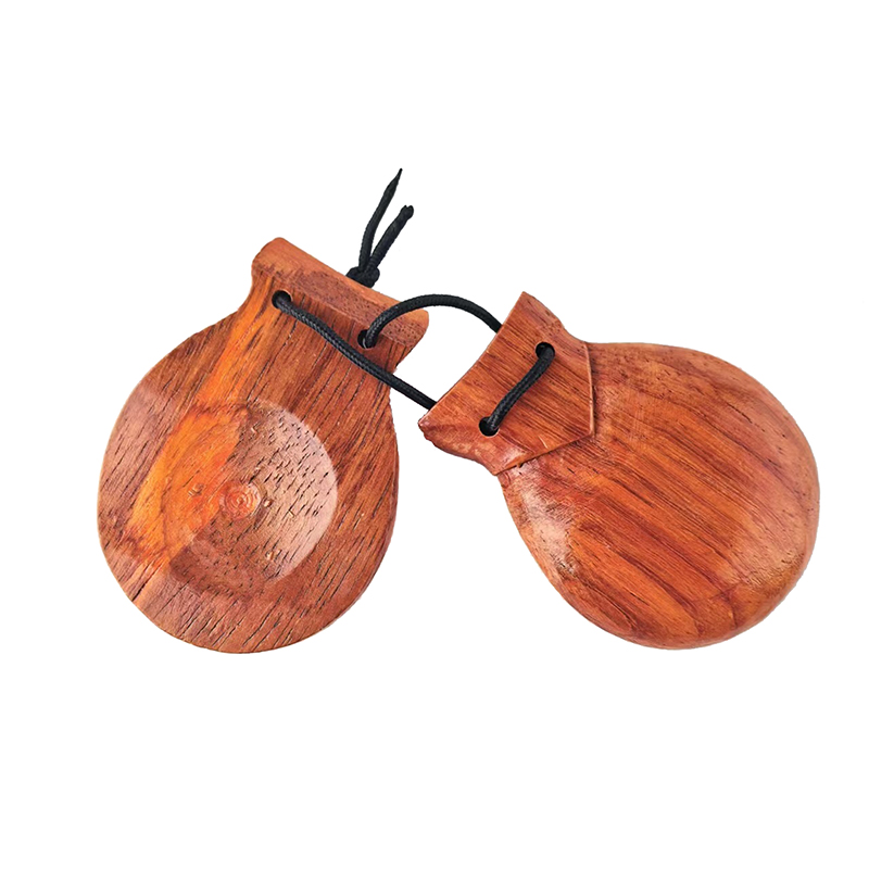 2Pcs Wooden Spanish Castanets  - đánh giá và giá Musical Instrument Names