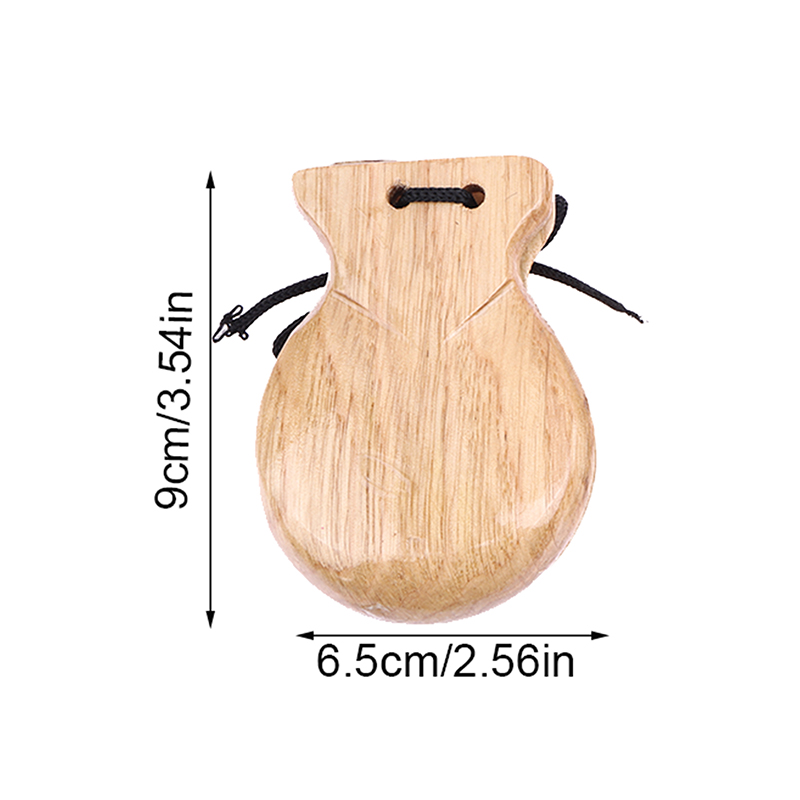 2Pcs Wooden Spanish Castanets  - đánh giá và giá Musical Instrument Names