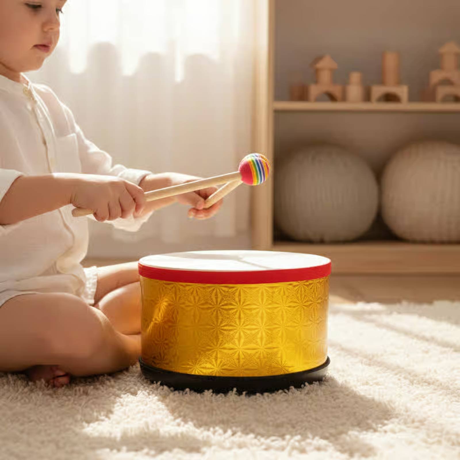 Rhythm Drum 10 Inch Hand Drum  - đánh giá và giá Musical Instrument I Play