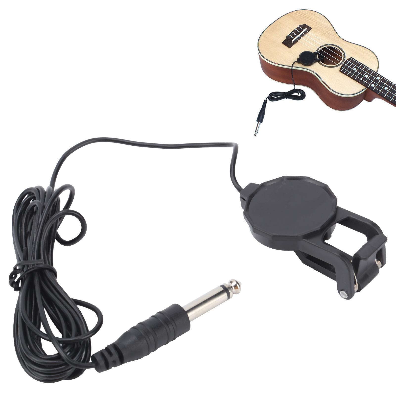 Clip-On Pickup Microphone Piez - đánh giá và giá Musical Instrument Ukulele