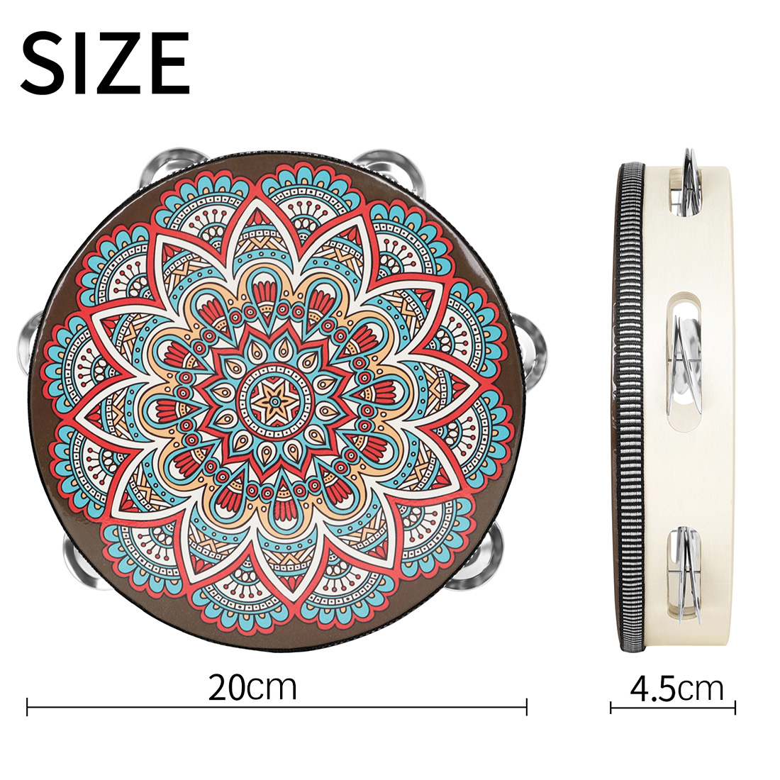 IRIN 8Inch Single Row Ancient  - đánh giá và giá Musical Instrument Ancient