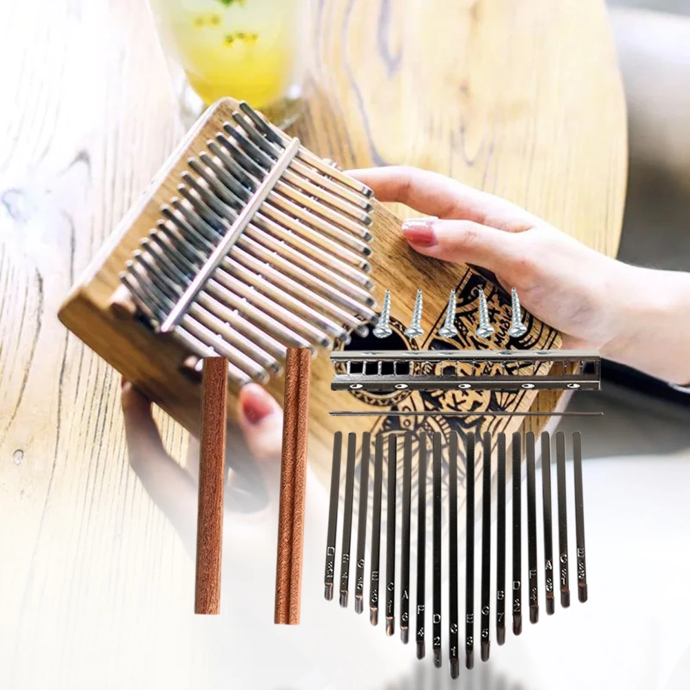 DIY 17 Tone Kalimba Keys Tines - đánh giá và giá Musical Instrument Dulcimer