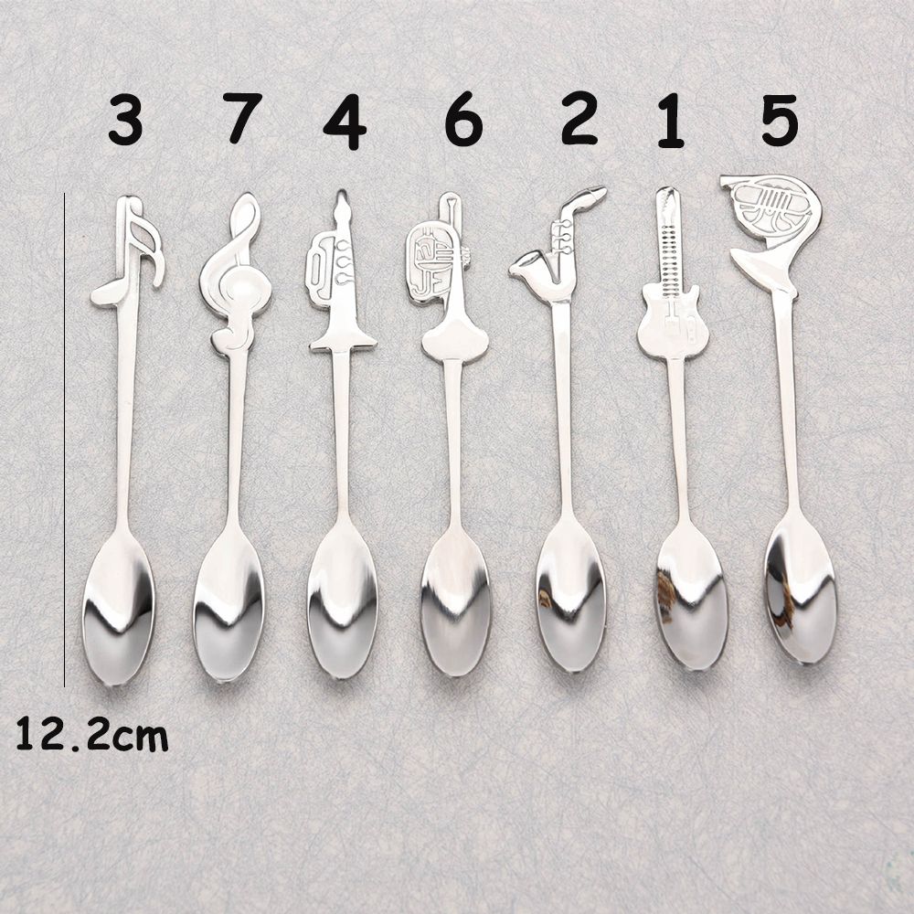 1pc Stainless Steel Coffee Tea - đánh giá và giá Musical Instrument Symbols