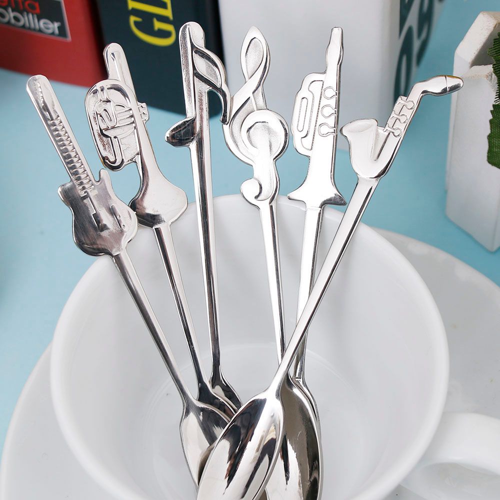 1pc Stainless Steel Coffee Tea - đánh giá và giá Musical Instrument Symbols