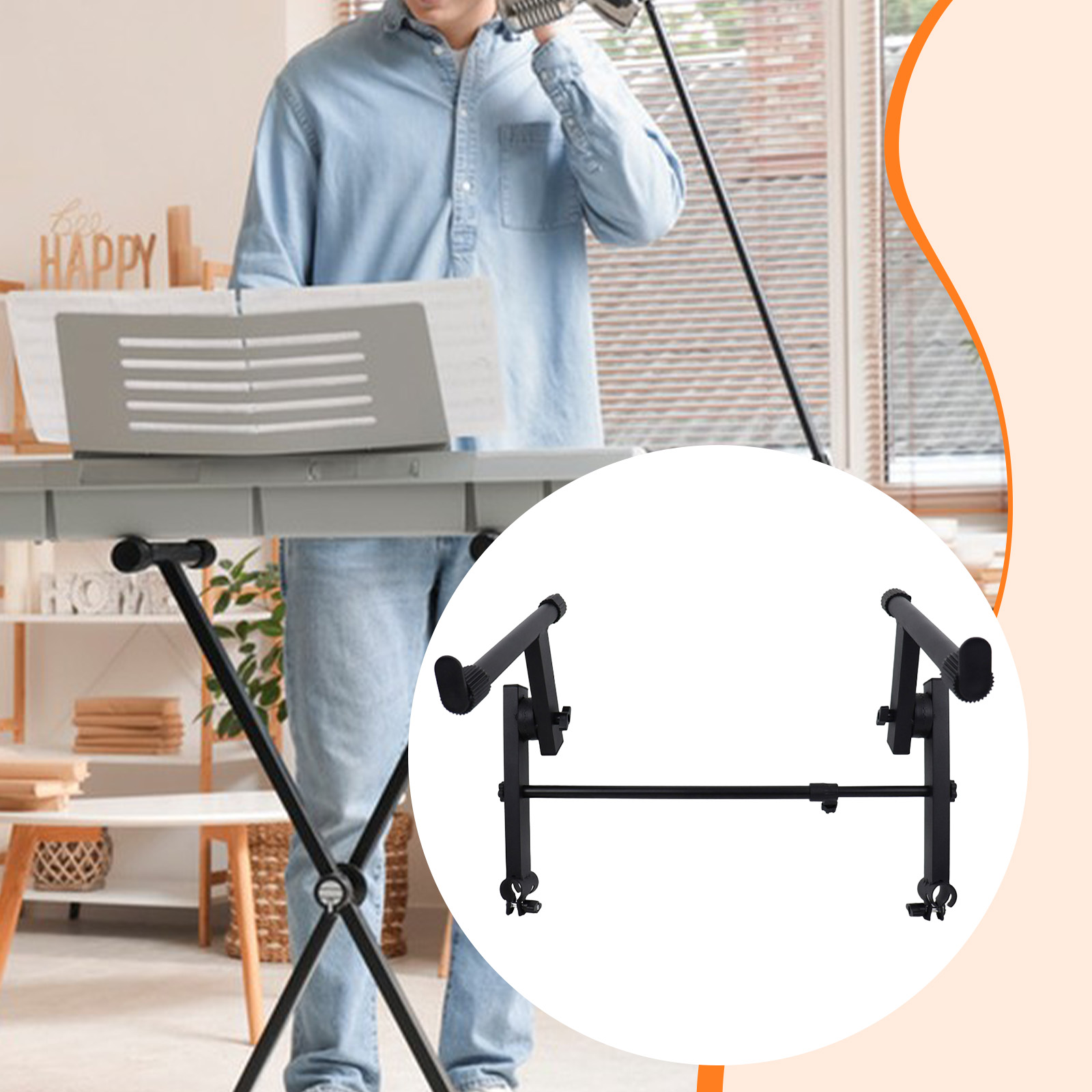 Metal Electric Piano Rack 2 Ti - đánh giá và giá Musical Instrument Names
