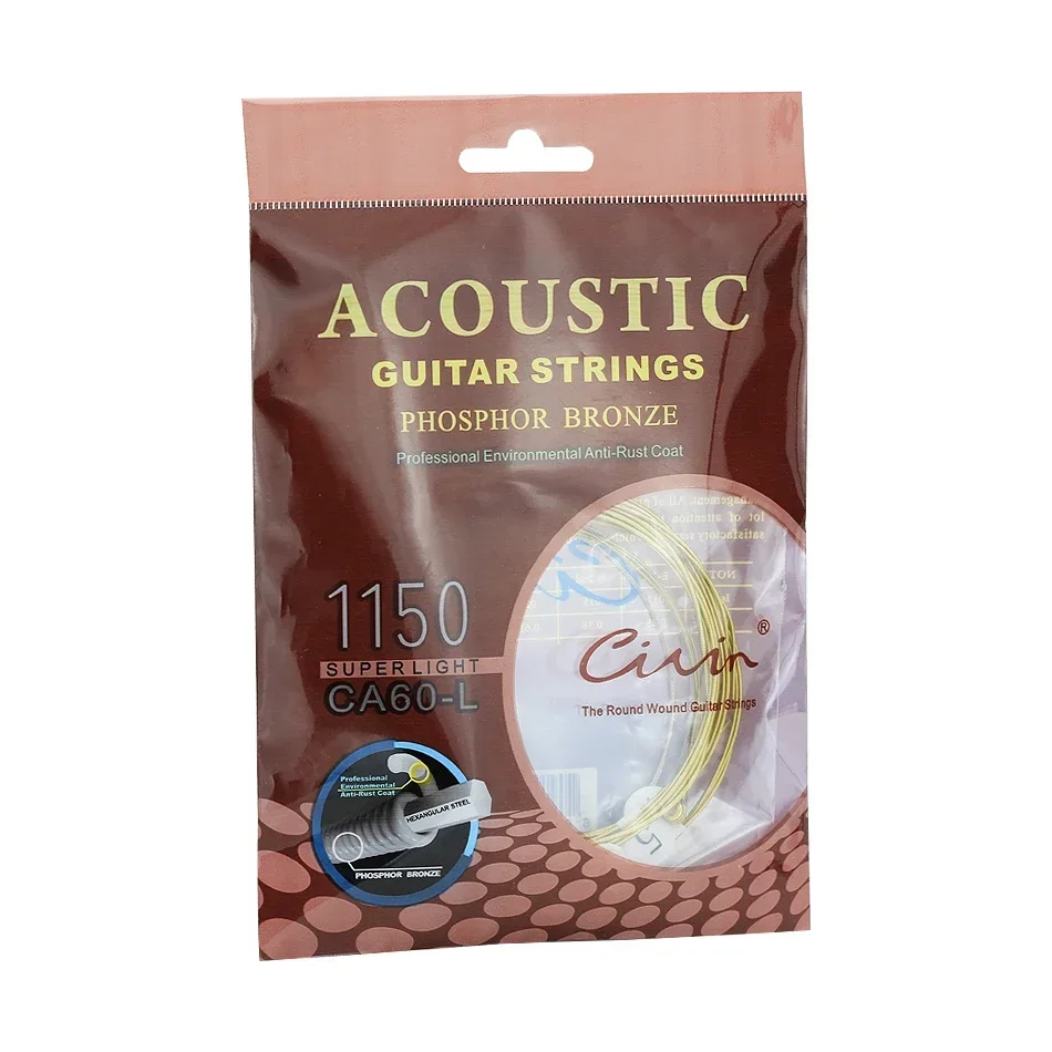 Gearlly 10 Sets Acoustic Guita - đánh giá và giá Musical Instrument Strings