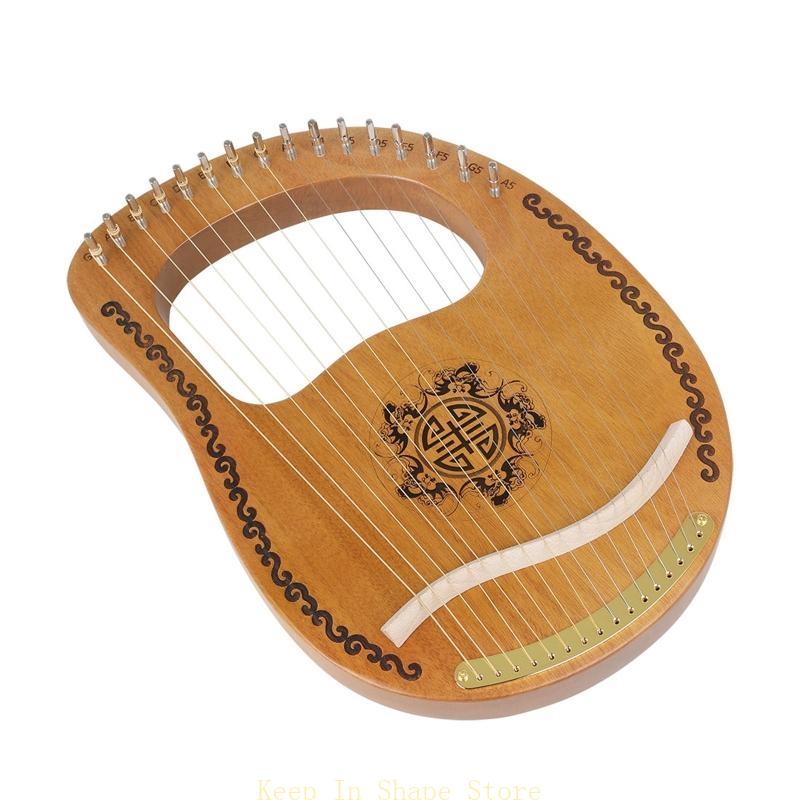 U1JC 16 String Lyre Harp, Lyre - đánh giá và giá Musical Instrument Symbols