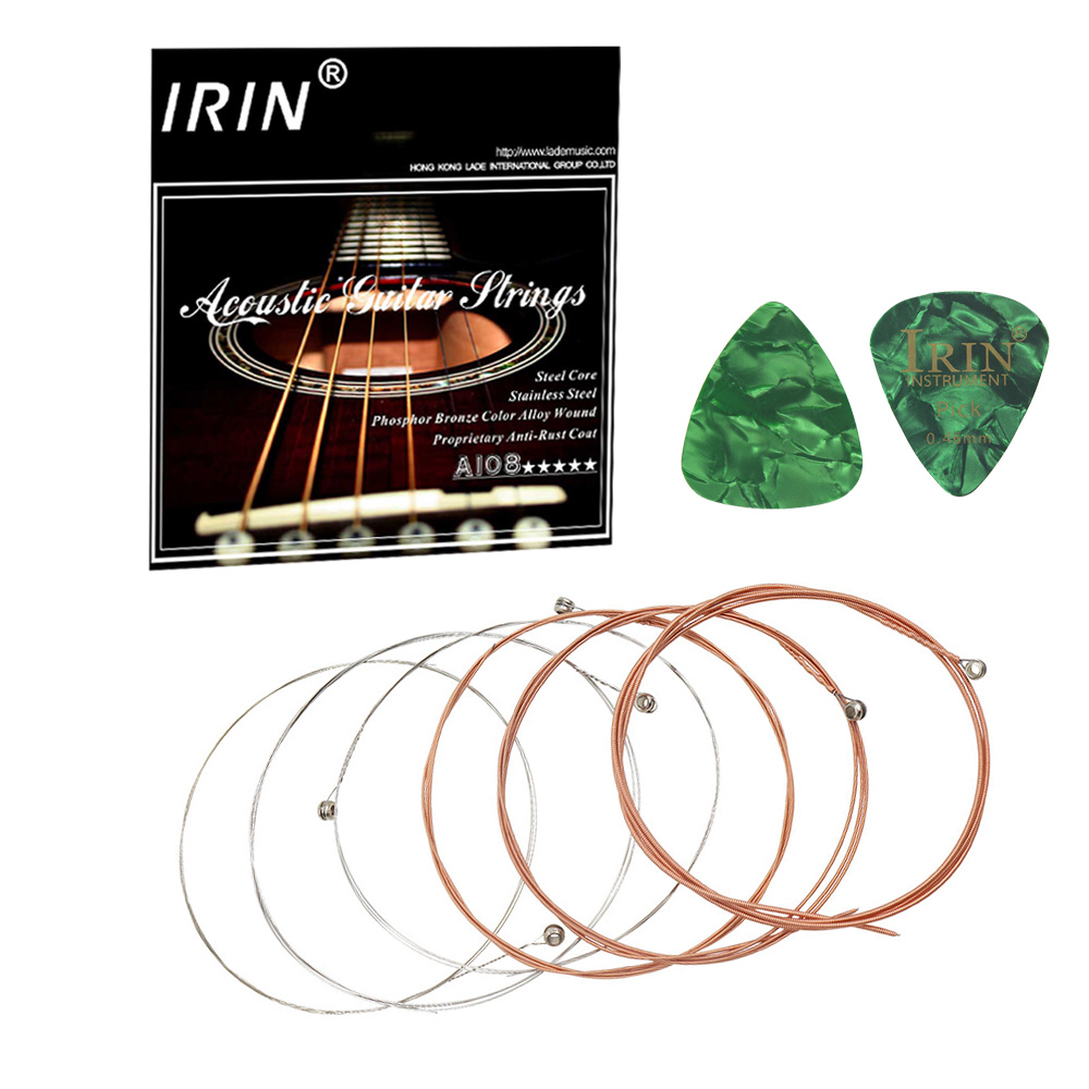 IRIN Acoustic Guitar Strings w - đánh giá và giá Musical Instrument Strings