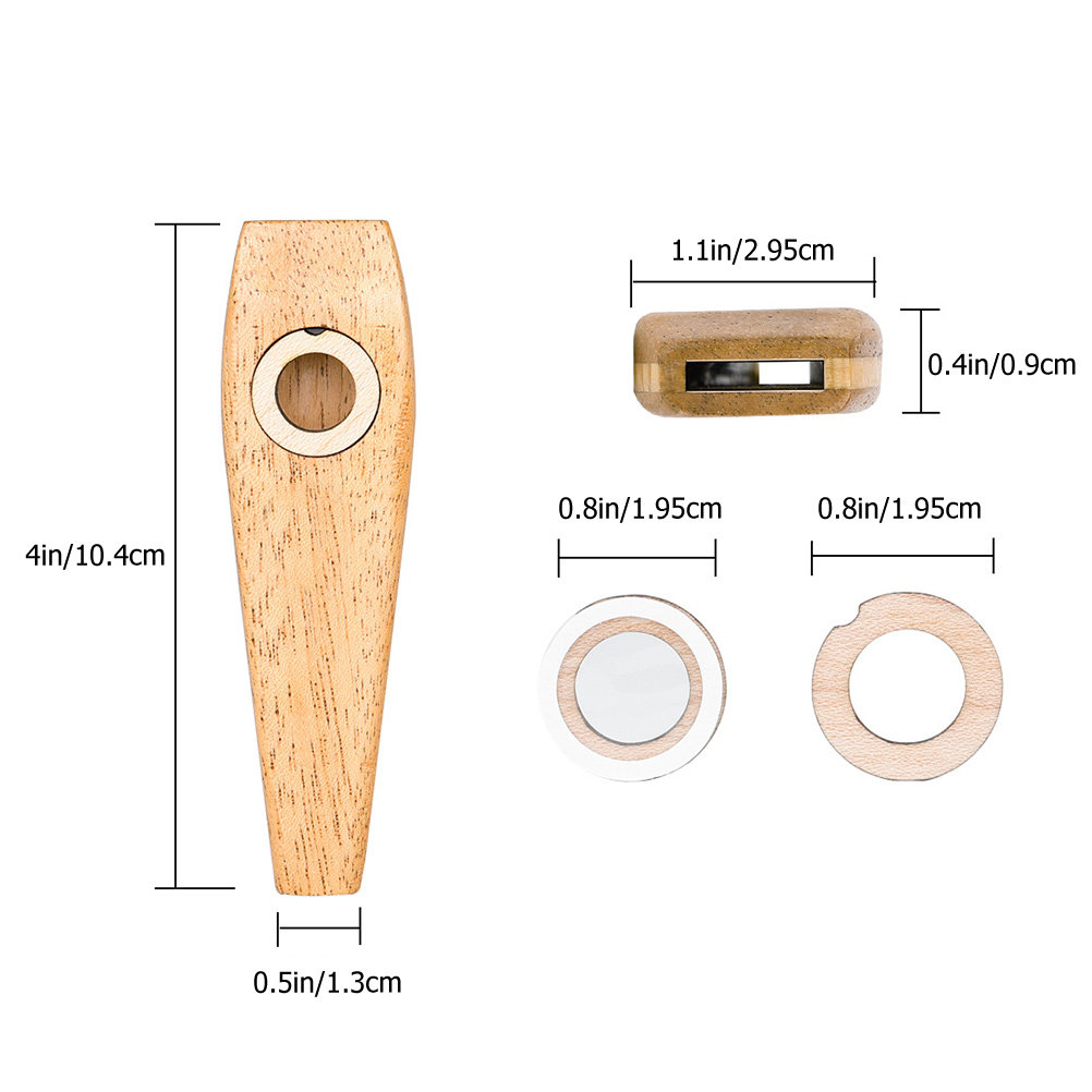 1Set Wooden Kazoo Musical Inst - đánh giá và giá Musical Instrument Ukulele
