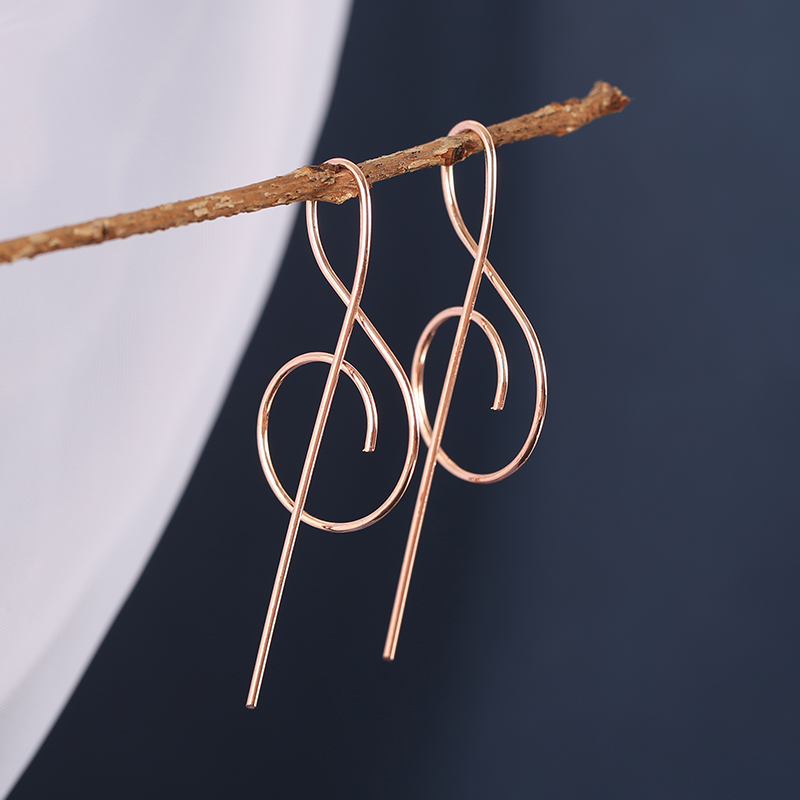 Trendy Music Symbol Earrings f - đánh giá và giá Musical Instrument Symbols