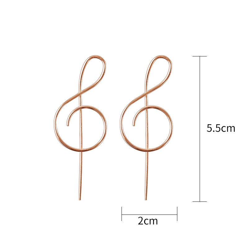 Trendy Music Symbol Earrings f - đánh giá và giá Musical Instrument Symbols