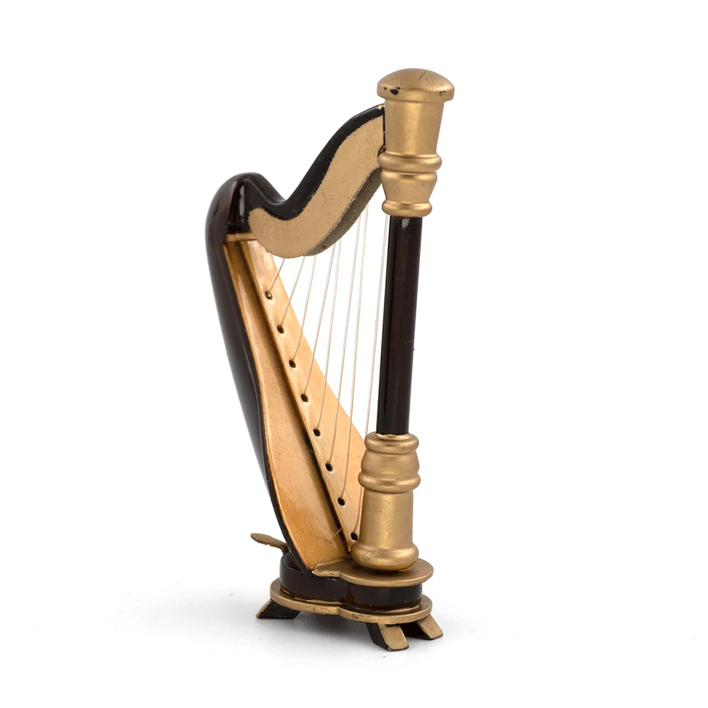 Miniature Wooden Harp Model Mi - đánh giá và giá Musical Instrument I Play