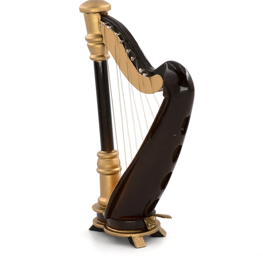 Miniature Wooden Harp Model Mi - đánh giá và giá Musical Instrument I Play