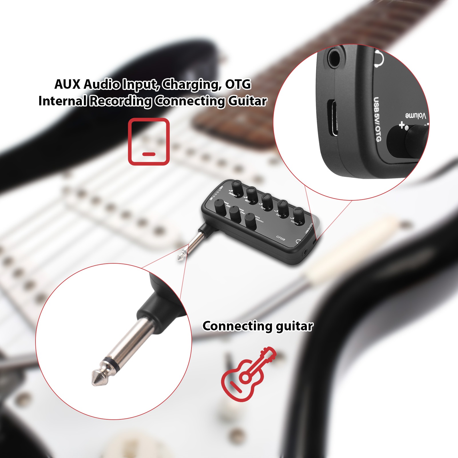 Bass Amplifier Mini Amp Portab - đánh giá và giá Musical Instrument I Play