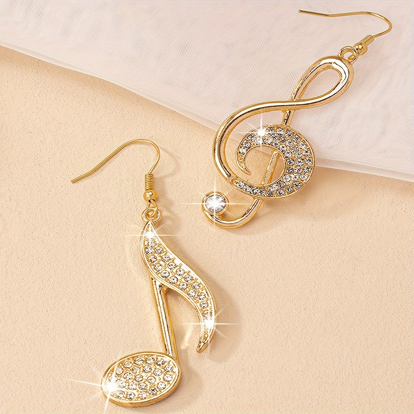 Exquisite Rhinestone Music Sym - đánh giá và giá Musical Instrument Symbols
